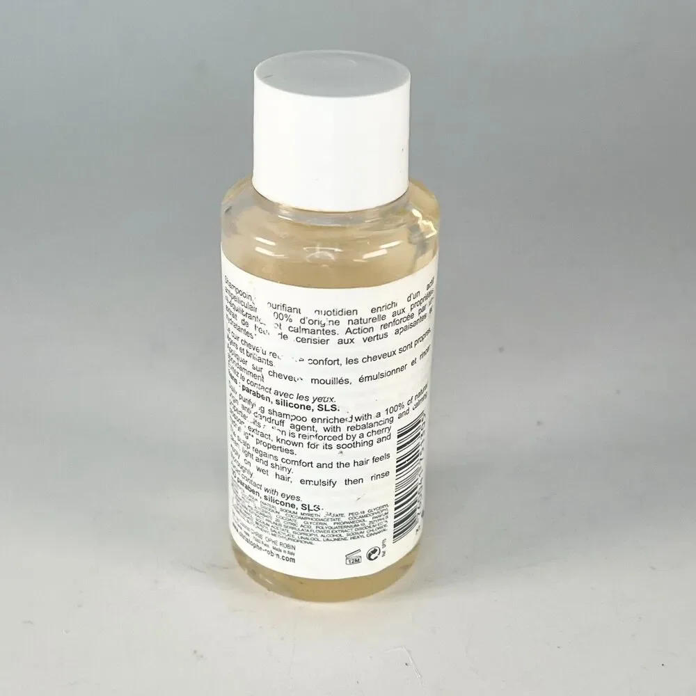 Christophe Robin Purifying Hair Shampoo Balancing Travel 2.54 fl oz 75ml New